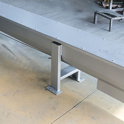 Tipo personalizzabile lunghezza asciutta del nastro trasportatore della vite di acciaio al carbonio U dell'alimentatore 7m della polvere