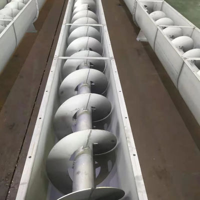 trasportatore di vite della coclea del trasportatore di vite di 1-40m Shaftless per il trasporto del fango dei rifiuti oleosi