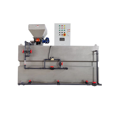 polimero di dosaggio chimico della macchina 6000L che dosa sistema 2.2KW per trattamento delle acque