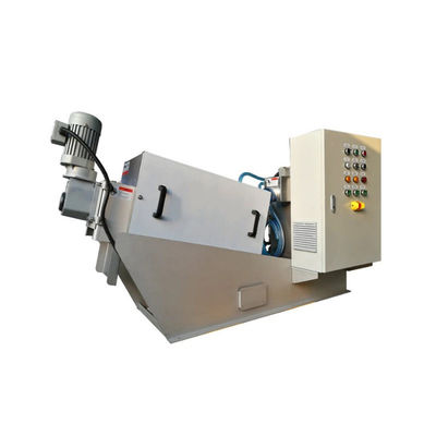 Correre automatico della macchina 2.25kw di disidratazione dei fanghi del torchio a vite SS304/316
