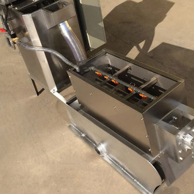 Correre automatico della macchina 2.25kw di disidratazione dei fanghi del torchio a vite SS304/316