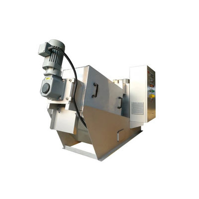 Correre automatico della macchina 2.25kw di disidratazione dei fanghi del torchio a vite SS304/316