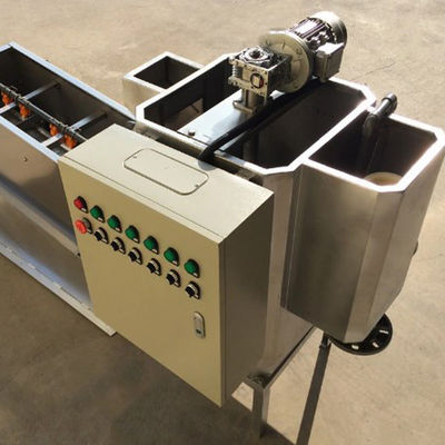 Correre automatico della macchina 2.25kw di disidratazione dei fanghi del torchio a vite SS304/316