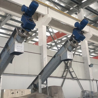 Trasportatore di vite a spirale del grano concreto della calce del carbone del cemento 304/316SS 1.5-5.5kw
