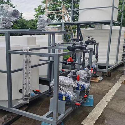 Acqua di circolazione di raffreddamento chimica automatizzata che dosa sistema 5000l/H