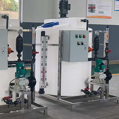 Acqua di circolazione di raffreddamento chimica automatizzata che dosa sistema 5000l/H