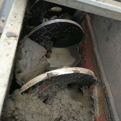 nastro trasportatore propenso portatile della vite del fango della scanalatura del trasportatore di vite di 30t/H ss U