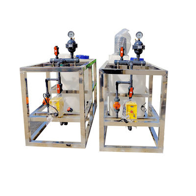 Macchina di dosaggio completamente automatica PAC/PAM Flocculant Dosing System di iso 250L~10000L del CE