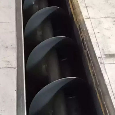 nastro trasportatore della vite di Shaftless della coclea del fango di 5t/H SS316 per trattamento delle acque di tintura