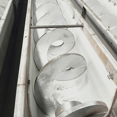 nastro trasportatore della vite di Shaftless della coclea del fango di 5t/H SS316 per trattamento delle acque di tintura