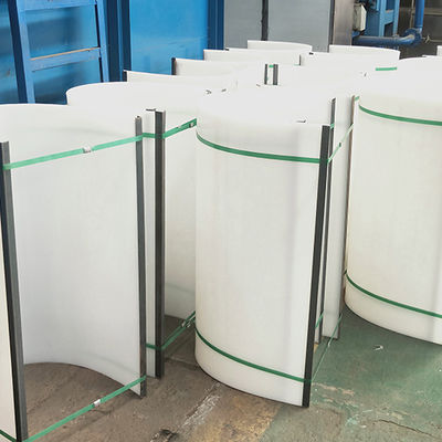 nastro trasportatore della vite di Shaftless della coclea del fango di 5t/H SS316 per trattamento delle acque di tintura