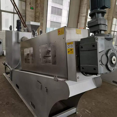 Attrezzatura di trattamento delle acque reflue della macchina 20m3/H di disidratazione dei fanghi del torchio a vite di 304SS 316SS