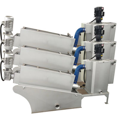 Torchio a vite 1-2500kgs/H della macchina di disidratazione dei fanghi di trattamento delle acque reflue multi