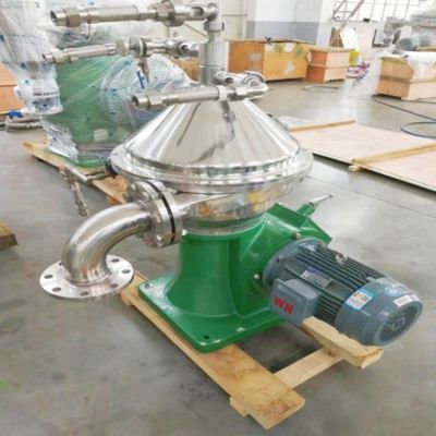 Centrifughe a disco a alta velocità continue per la separazione di solidi e liquidi nell'industria