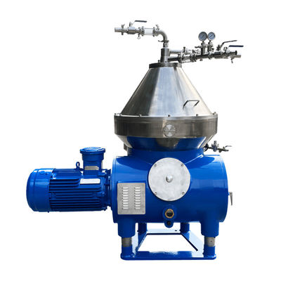 Separazione del liquido liquido con centrifugatrice a disco