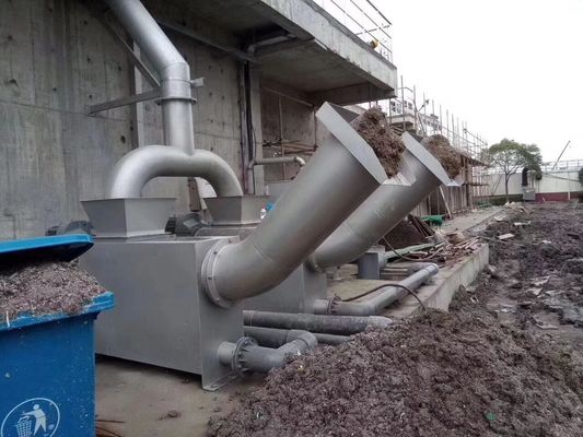 torchio a vite continuo di 350mm, torchio a vite industriale dell'acciaio di Carcon