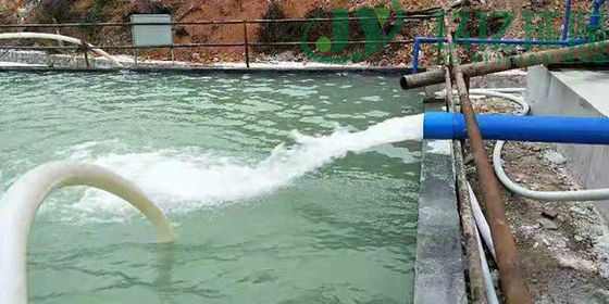 macchina della stampa del fango di 300mm, macchina d'asciugamento del torchio a vite 4.0m3/h