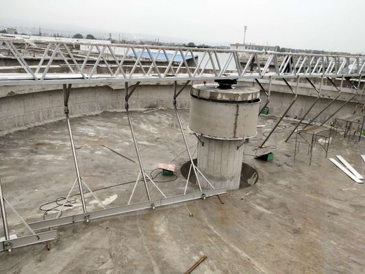 Trattamento delle acque reflue del sistema dell'apparecchio per lo spurgo delle caldaie dell'azionamento di perimetro