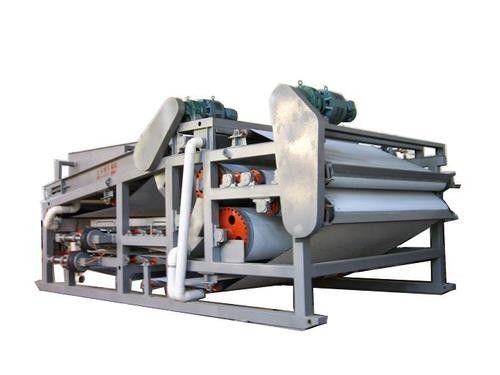 Trattamento delle acque reflue dell'addensatore della cinghia di gravità 3.0KW, filtropressa della cinghia del fango dell'acciaio legato