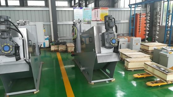 Acciaio inossidabile della macchina di disidratazione dei fanghi della vite di industria alimentare