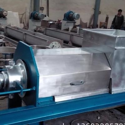 Tipo stampa dell'asse del sistema del torchio a vite di trattamento delle acque reflue della cinghia che asciuga 6.5m3/H