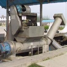 macchina della stampa del fango di 250mm, trattamento delle acque reflue del torchio a vite 1.5Kw
