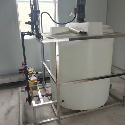 polimero 2000L/h che dosa unità, impastatrice asciutta della polvere 0.18Kw