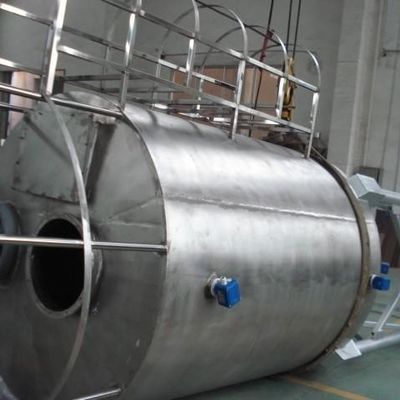 processo ISO9001 di disidratazione dei fanghi del silo della calce idratata di 7.2m
