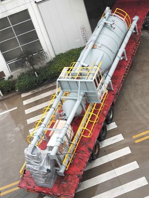 Trattamento del fango della miniera del silo di stoccaggio della calce di acciaio inossidabile