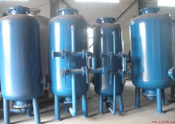 Carro armato chimico di trattamento delle acque reflue, attrezzatura blu di trattamento delle acque reflue