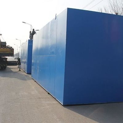 attrezzatura di trattamento delle acque 10m3/h con tecnologia biologica del reattore della membrana