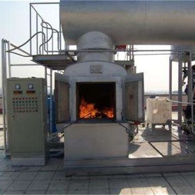 controllo della temperatura regolabile della macchina dell'inceneritore di rifiuti 5Kw