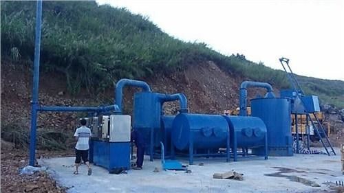 Macchina dell'inceneritore dei rifiuti urbani, bio- inceneritore di rifiuti medico blu