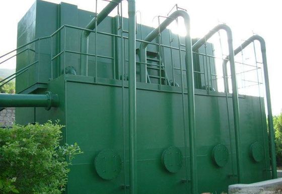 Filtrazione successiva dell'attrezzatura chimica del depuratore di acqua di acque luride organiche