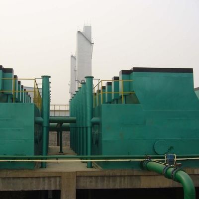 Filtrazione successiva dell'attrezzatura chimica del depuratore di acqua di acque luride organiche