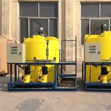 Macchina di dosaggio automatica gialla, unità di dosaggio chimica 1000L/h