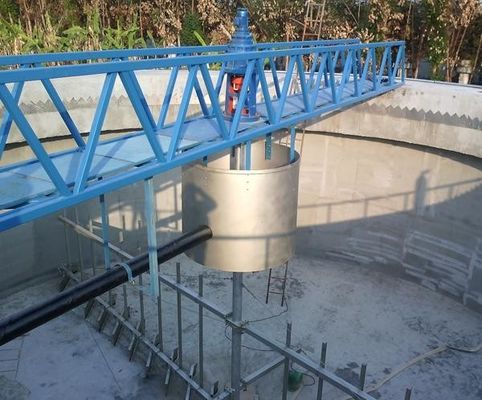 Lo zinco pieno dell'azionamento di perimetro del sistema dell'apparecchio per lo spurgo delle caldaie del ponte ha placcato