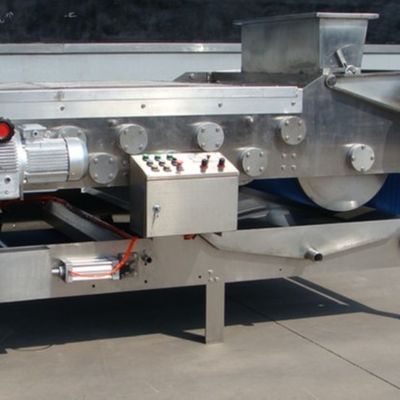 macchina della stampa del fango di 250mm, trattamento delle acque reflue del torchio a vite 1.5Kw