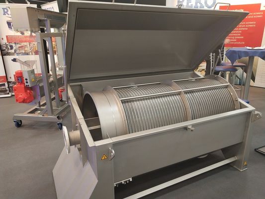 Micro commestibile del filtrante dei detriti di rimozione del tamburo fine dell'attrezzatura con il sistema risucchiante